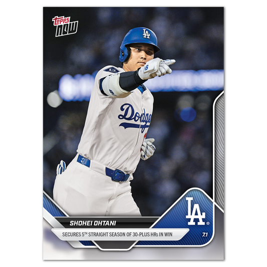 Shohei Ohtani - 2025 MLB Topps NOW® - Card 370