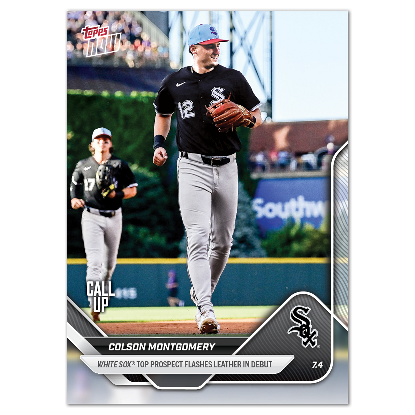 Colson Montgomery  - 2025 MLB Topps NOW® - Card 387