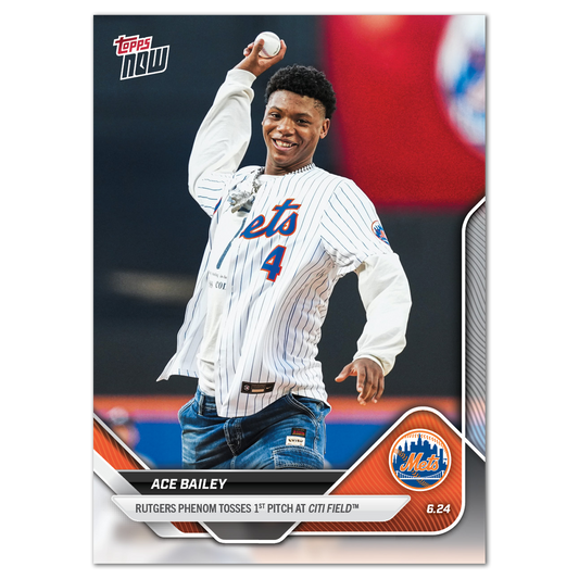 Ace Bailey - 2025 MLB Topps NOW® - Card 348