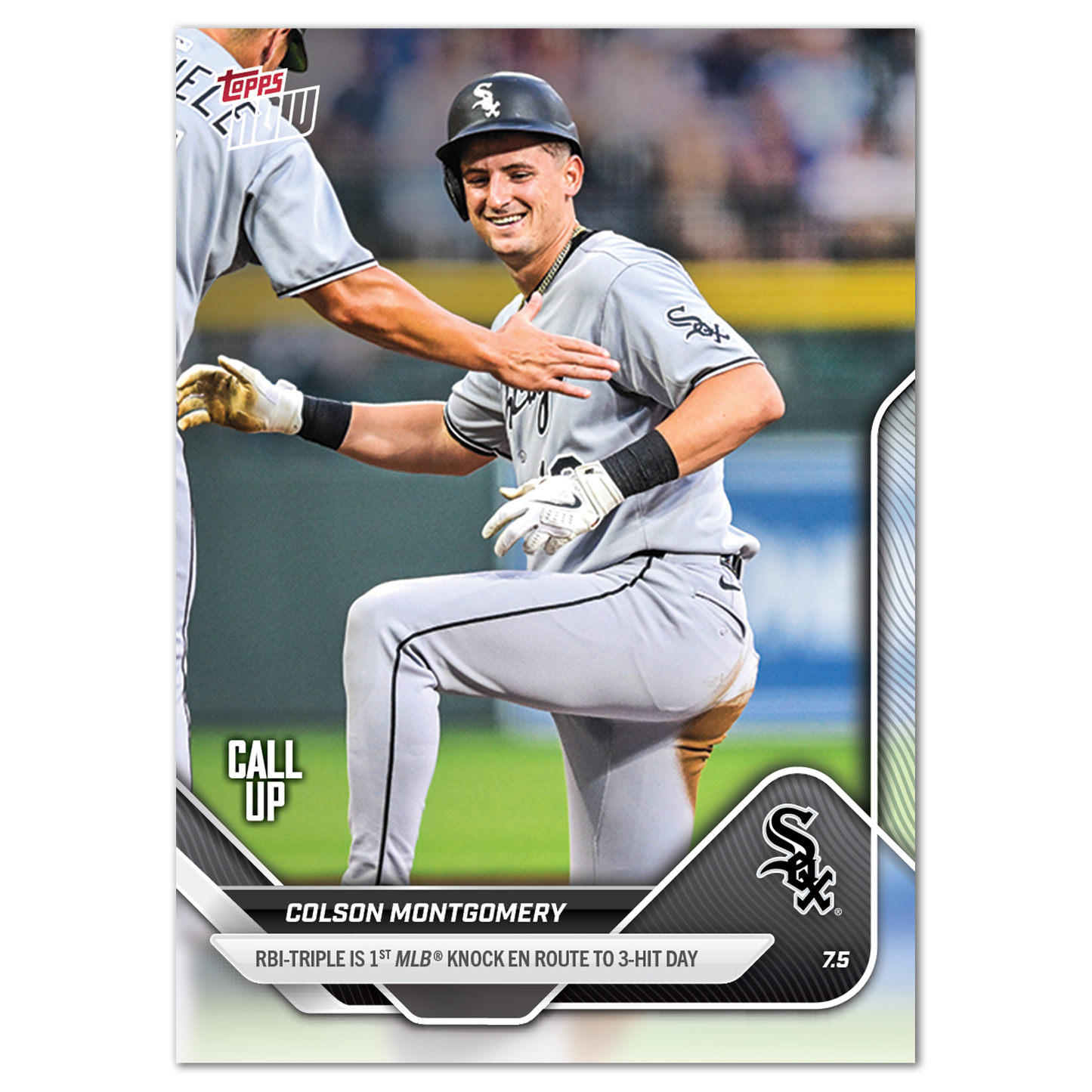 Colson Montgomery - 2025 MLB Topps NOW® - Card 391