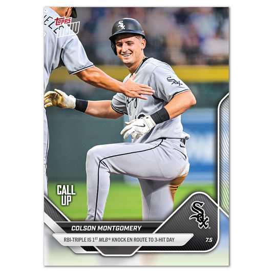 Colson Montgomery - 2025 MLB Topps NOW® - Card 391