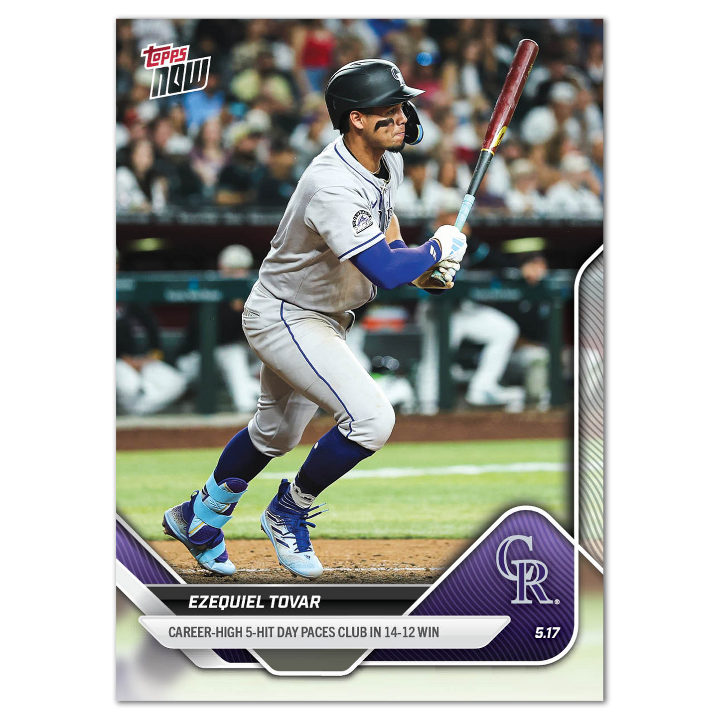 Ezequiel Tovar - 2025 MLB Topps NOW® - Card 191