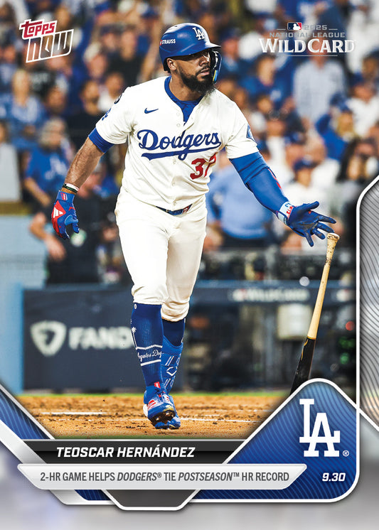 Teoscar Hernández - 2025 MLB Topps NOW® - Card 803