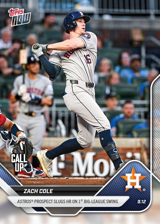 Zach Cole - 2025 MLB Topps NOW® - Card 698