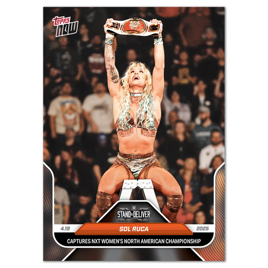 Sol Ruca - 2025 WWE Topps NOW® - Card 37