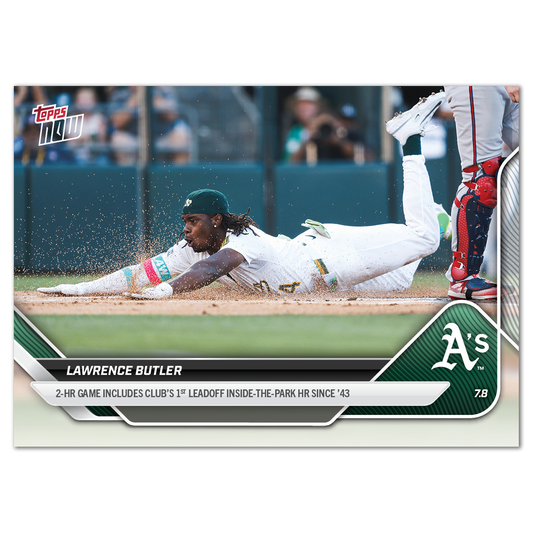 Lawrence Butler - 2025 MLB Topps NOW® - Card 400