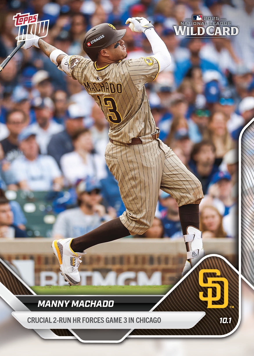 Manny Machado - 2025 MLB Topps NOW® - Card 806