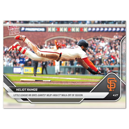Heliot Ramos - 2025 MLB Topps NOW® - Card 112