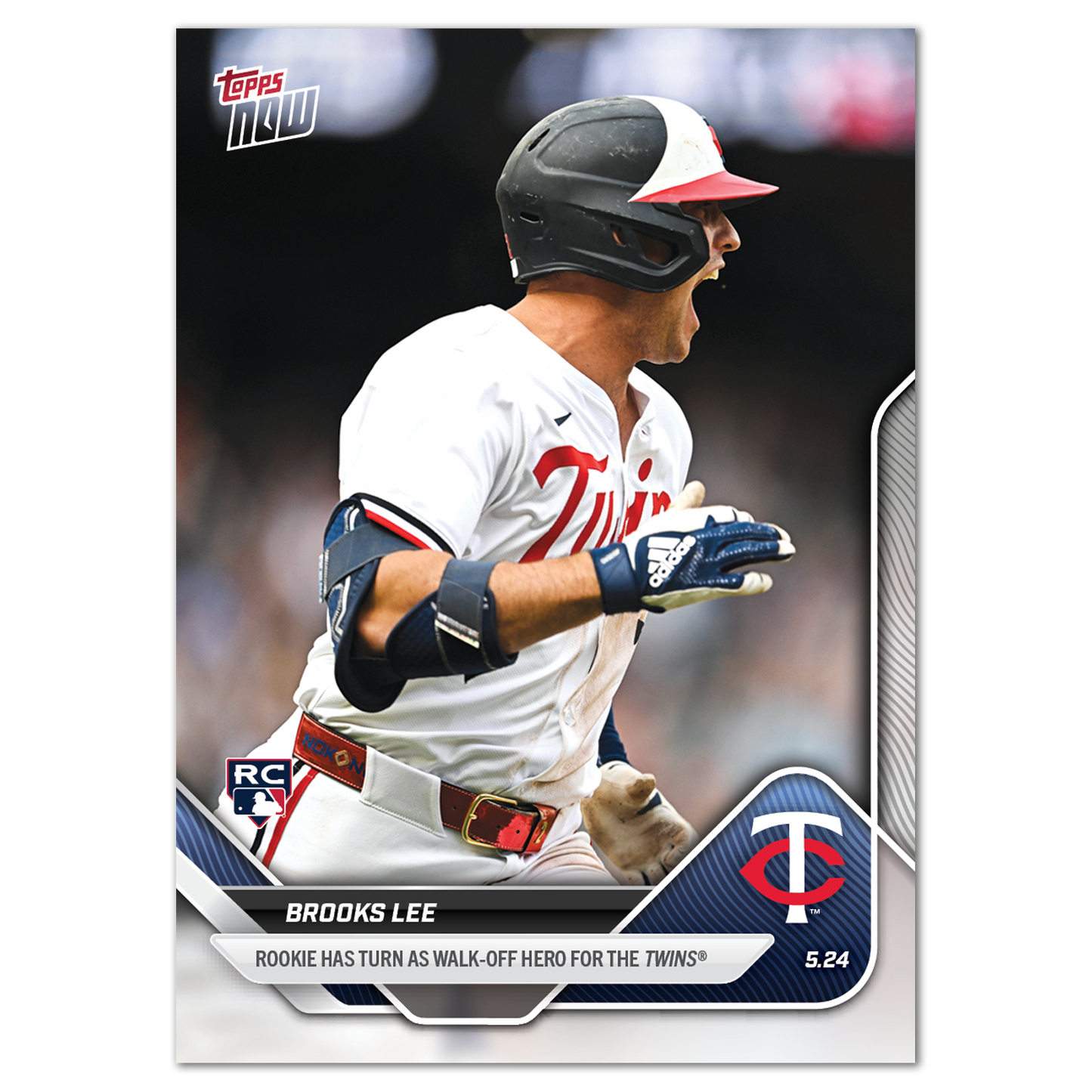 Brooks Lee - 2025 MLB Topps NOW® - Card 209