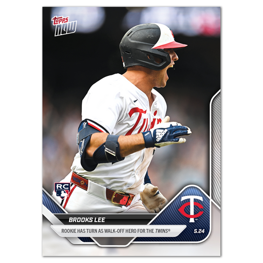Brooks Lee - 2025 MLB Topps NOW® - Card 209