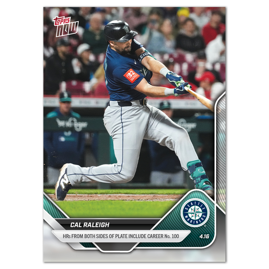 Cal Raleigh - 2025 MLB Topps NOW® - Card 76