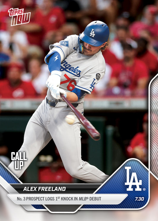 Alex Freeland - 2025 MLB Topps NOW® - Card 491