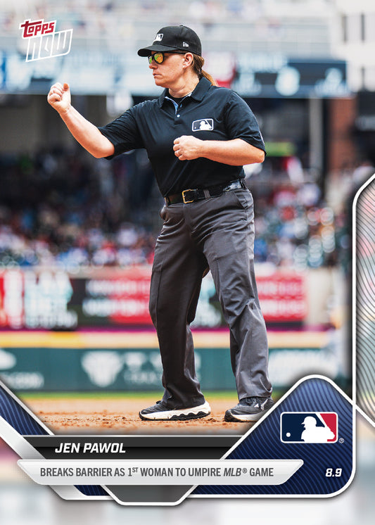 Jen Pawol - 2025 MLB Topps NOW® - Card MLBJP