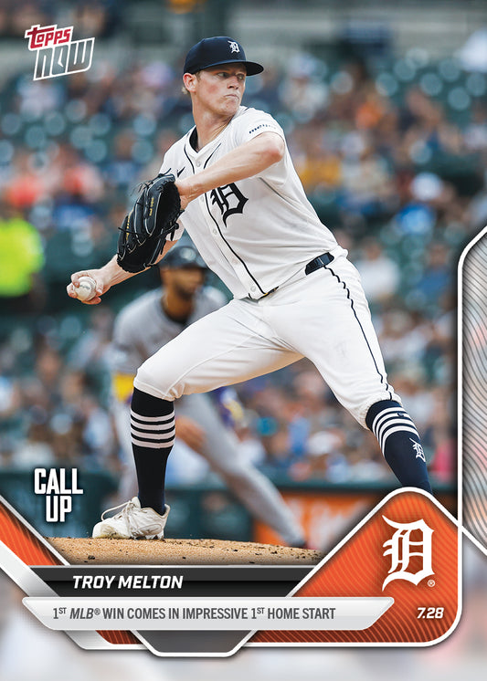 Troy Melton - 2025 MLB Topps NOW® - Card 477
