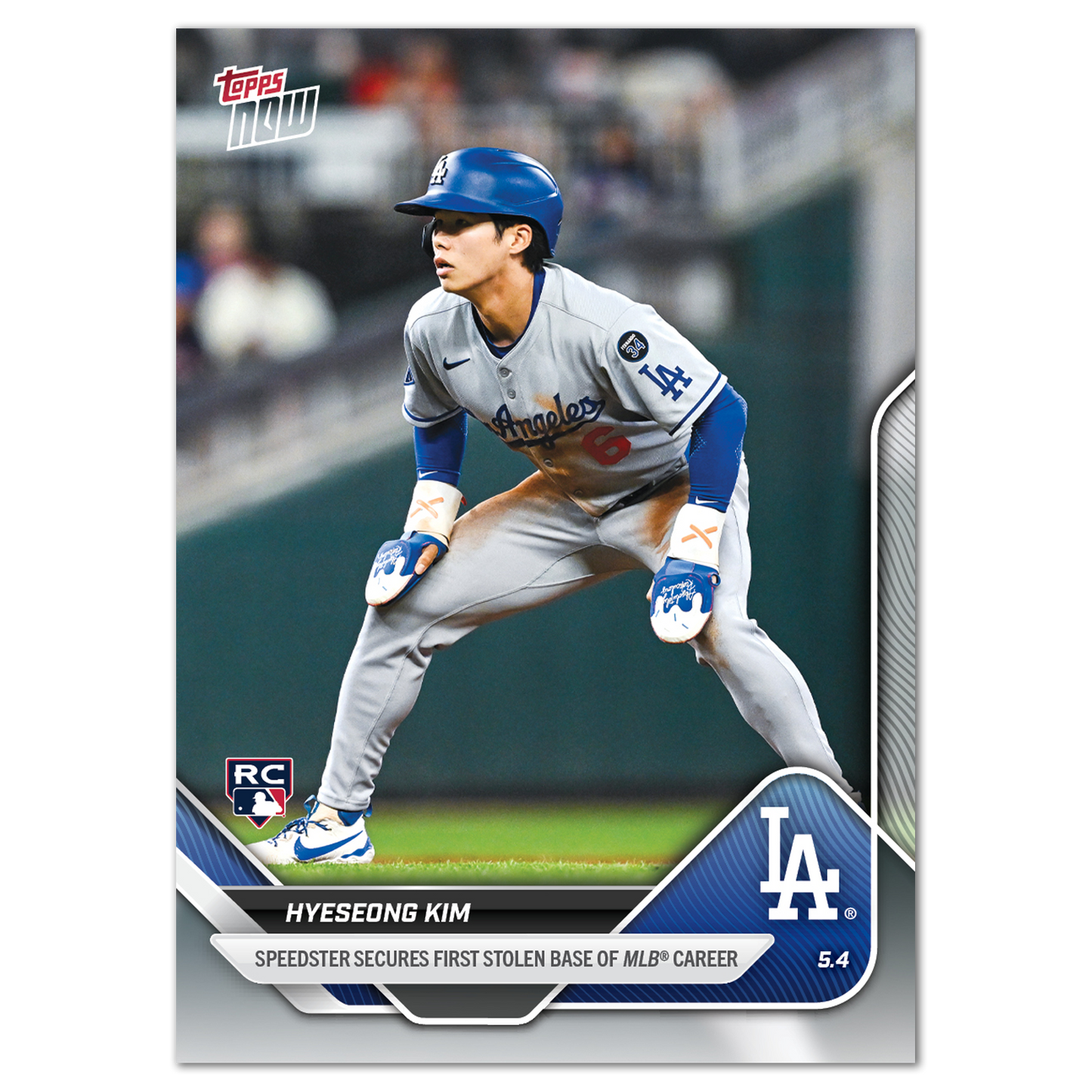Hyeseong Kim - 2025 MLB Topps NOW® - Card 143