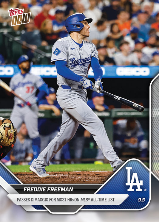 Freddie Freeman - 2025 MLB Topps NOW® - Card 659