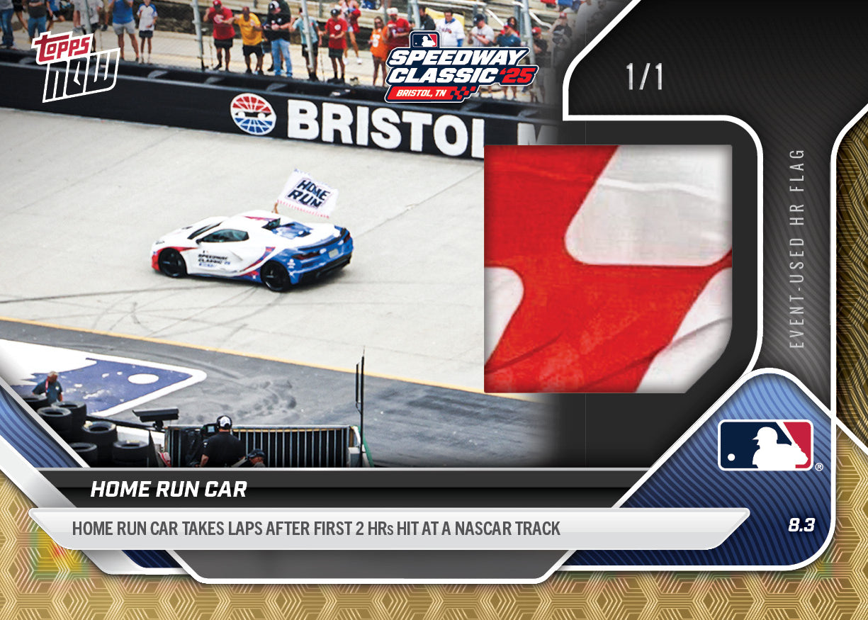 Home Run Car - 2025 MLB Topps NOW® - Card 507 - LOOK FOR RELICS