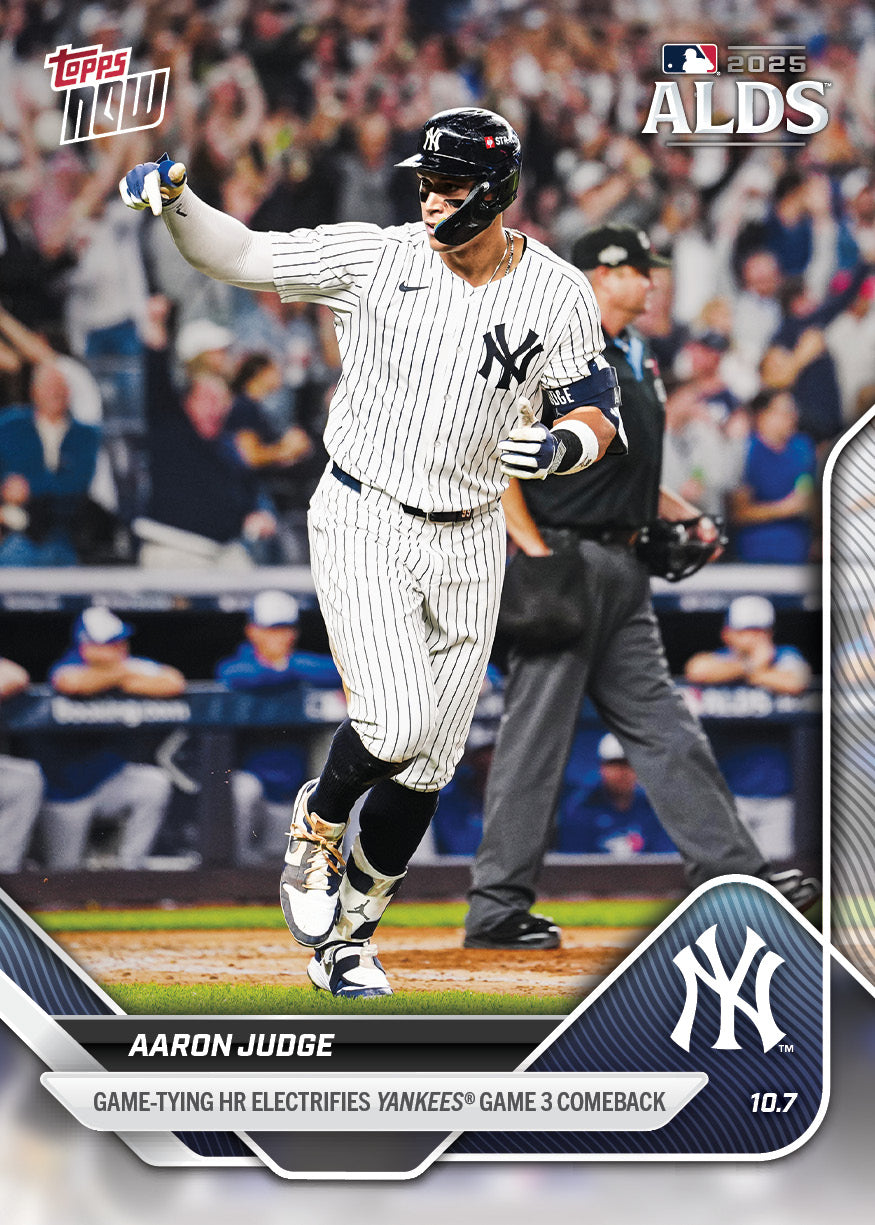 Aaron Judge - 2025 MLB Topps NOW® - Card 838