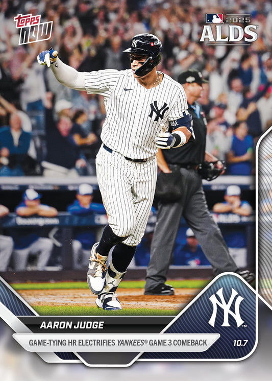 Aaron Judge - 2025 MLB Topps NOW® - Card 838