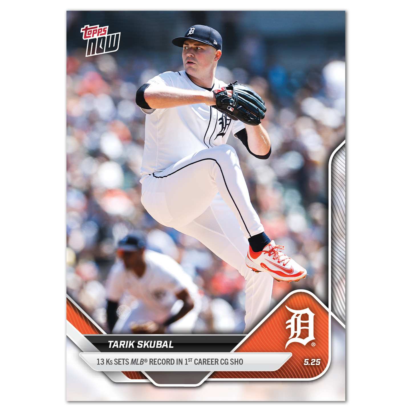 Tarik Skubal - 2025 MLB Topps NOW® - Card 215 - LOOK FOR AUTOS