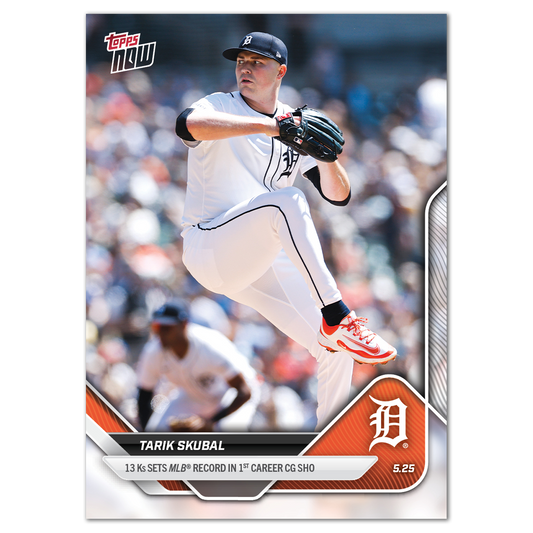 Tarik Skubal - 2025 MLB Topps NOW® - Card 215 - LOOK FOR AUTOS