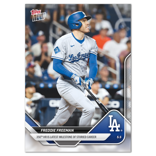 Freddie Freeman - 2025 MLB Topps NOW® - Card 144