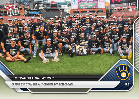 Milwaukee Brewers - 2025 MLB Topps NOW® - Card 746