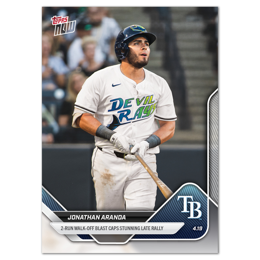 Jonathan Aranda - 2025 MLB Topps NOW® - Card 89