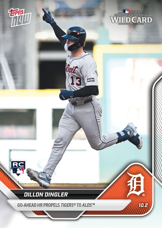 Dillon Dingler - 2025 MLB Topps NOW® - Card 813