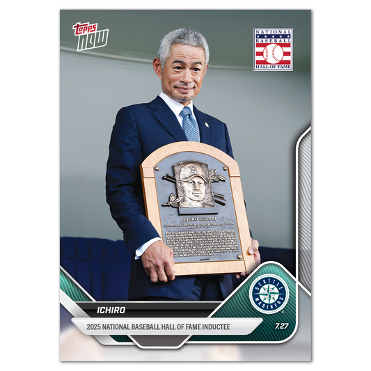 Ichiro - 2025 MLB Topps NOW® - Card 474 - LOOK FOR AUTOS