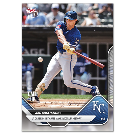 Jac Caglianone - 2025 MLB Topps NOW® - Card 275