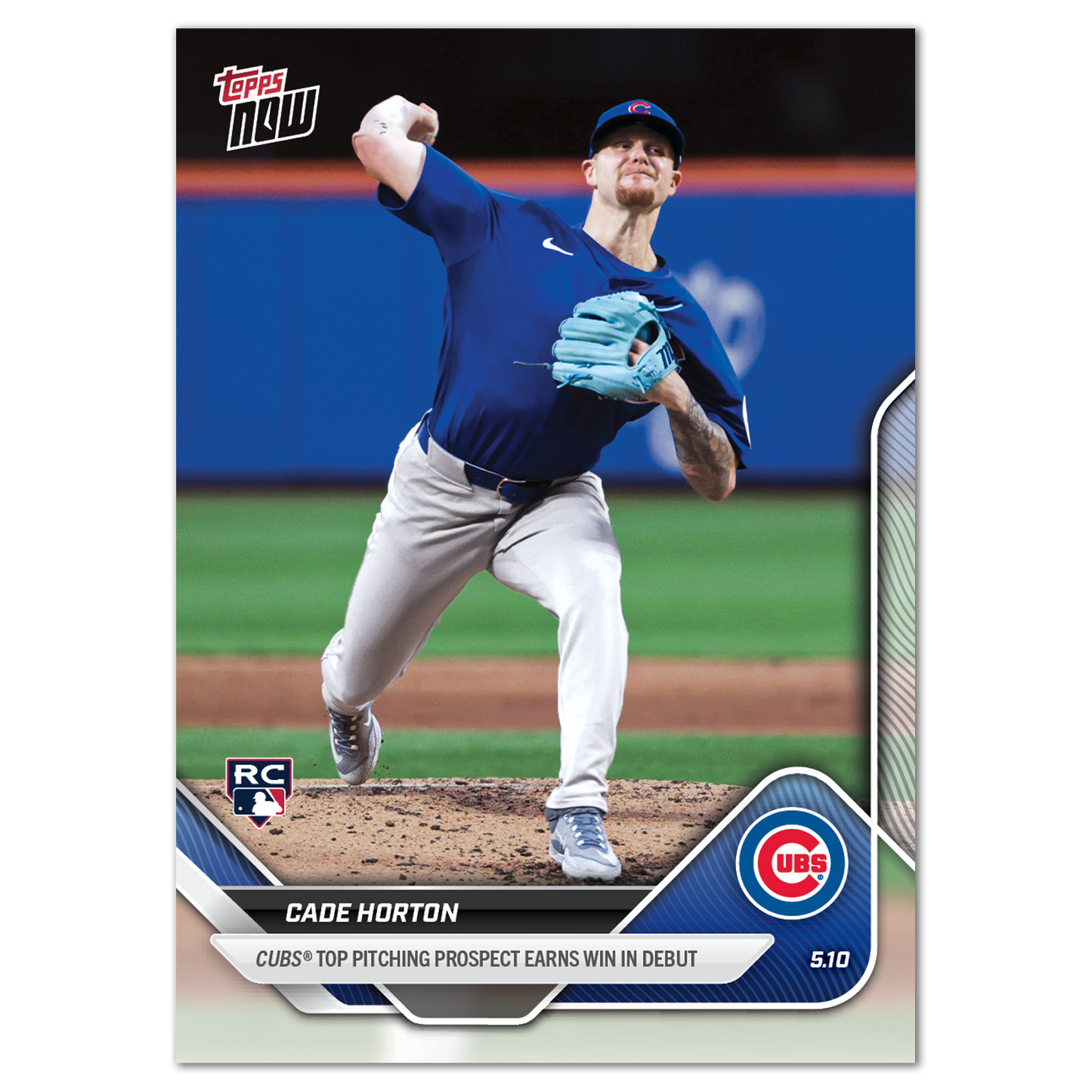 Cade Horton - 2025 MLB Topps NOW® - Card 162