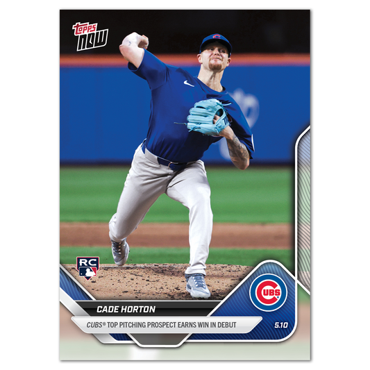 Cade Horton - 2025 MLB Topps NOW® - Card 162