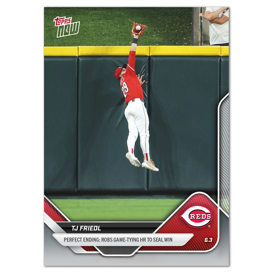 TJ Friedl - 2025 MLB Topps NOW® - Card 251