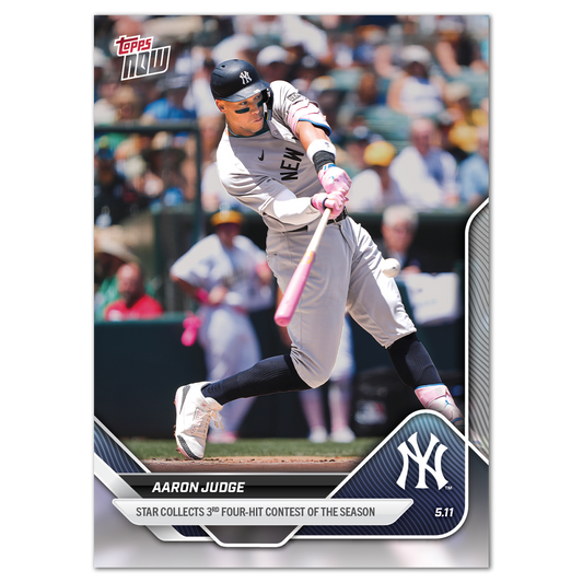 Aaron Judge - 2025 MLB Topps NOW® - Card 169