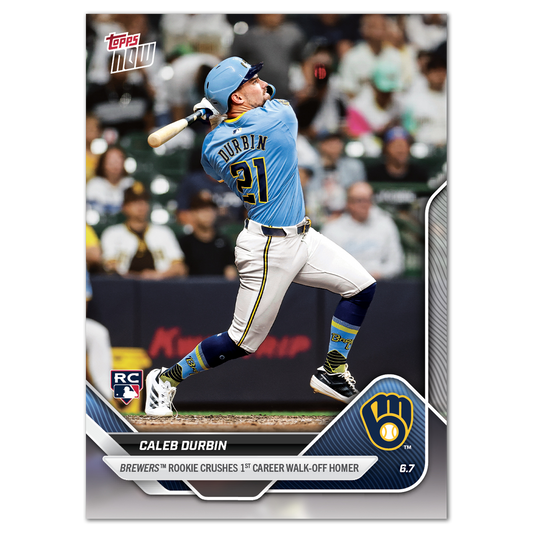 Caleb Durbin - 2025 MLB Topps NOW® - Card 269
