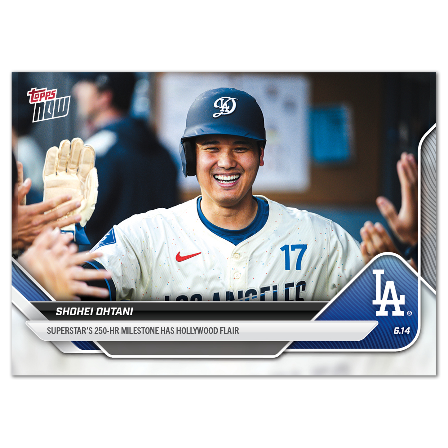 Shohei Ohtani - 2025 MLB Topps NOW® - Card 298