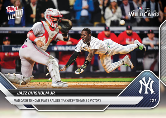 Jazz Chisholm Jr. - 2025 MLB Topps NOW® - Card 809