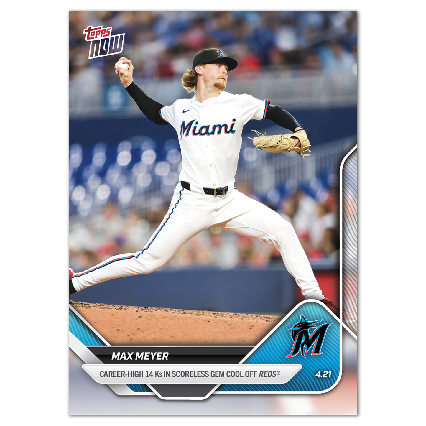 Max Meyer - 2025 MLB Topps NOW® - Card 95
