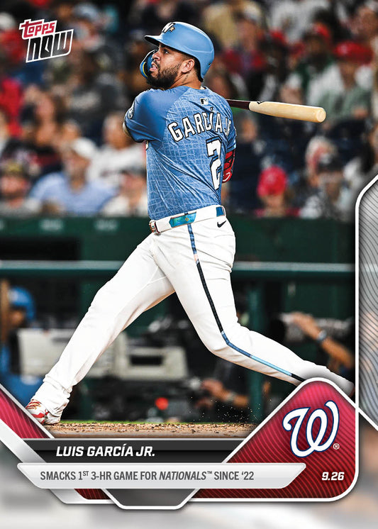 Luis García Jr. - 2025 MLB Topps NOW® - Card 778