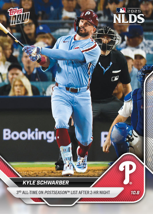 Kyle Schwarber - 2025 MLB Topps NOW® - Card 845
