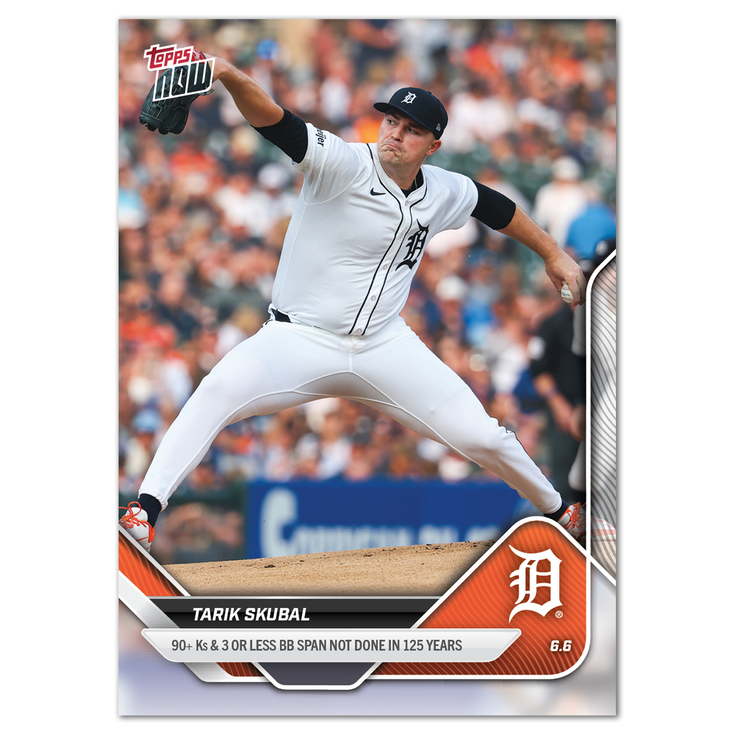 Tarik Skubal - 2025 MLB Topps NOW® - Card 263
