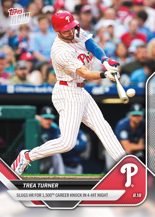 Trea Turner - 2025 MLB Topps NOW® - Card 571