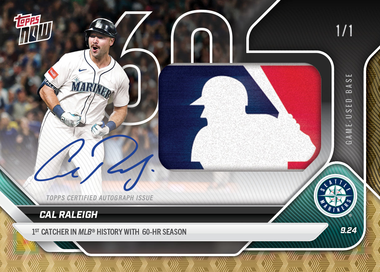 Cal Raleigh - 2025 MLB Topps NOW® - Card 765