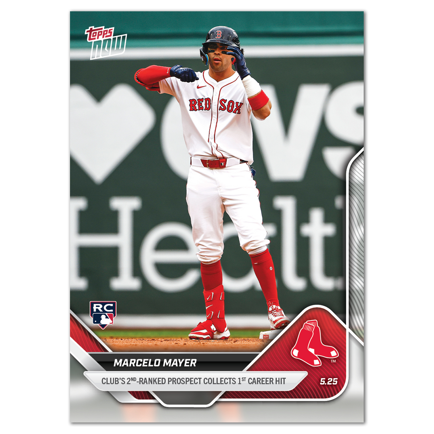 Marcelo Mayer - 2025 MLB Topps NOW® - Card 214