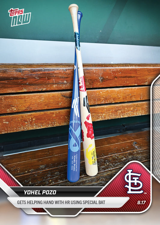 Yohel Pozo - 2025 MLB Topps NOW® - Card 570