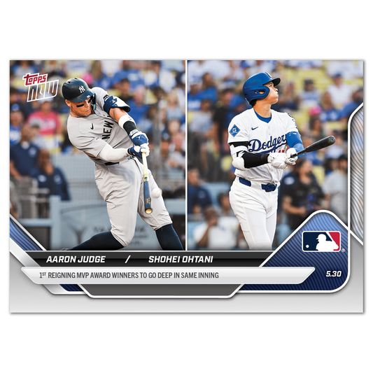Aaron Judge/Shohei Ohtani - 2025 MLB Topps NOW® - Card 239
