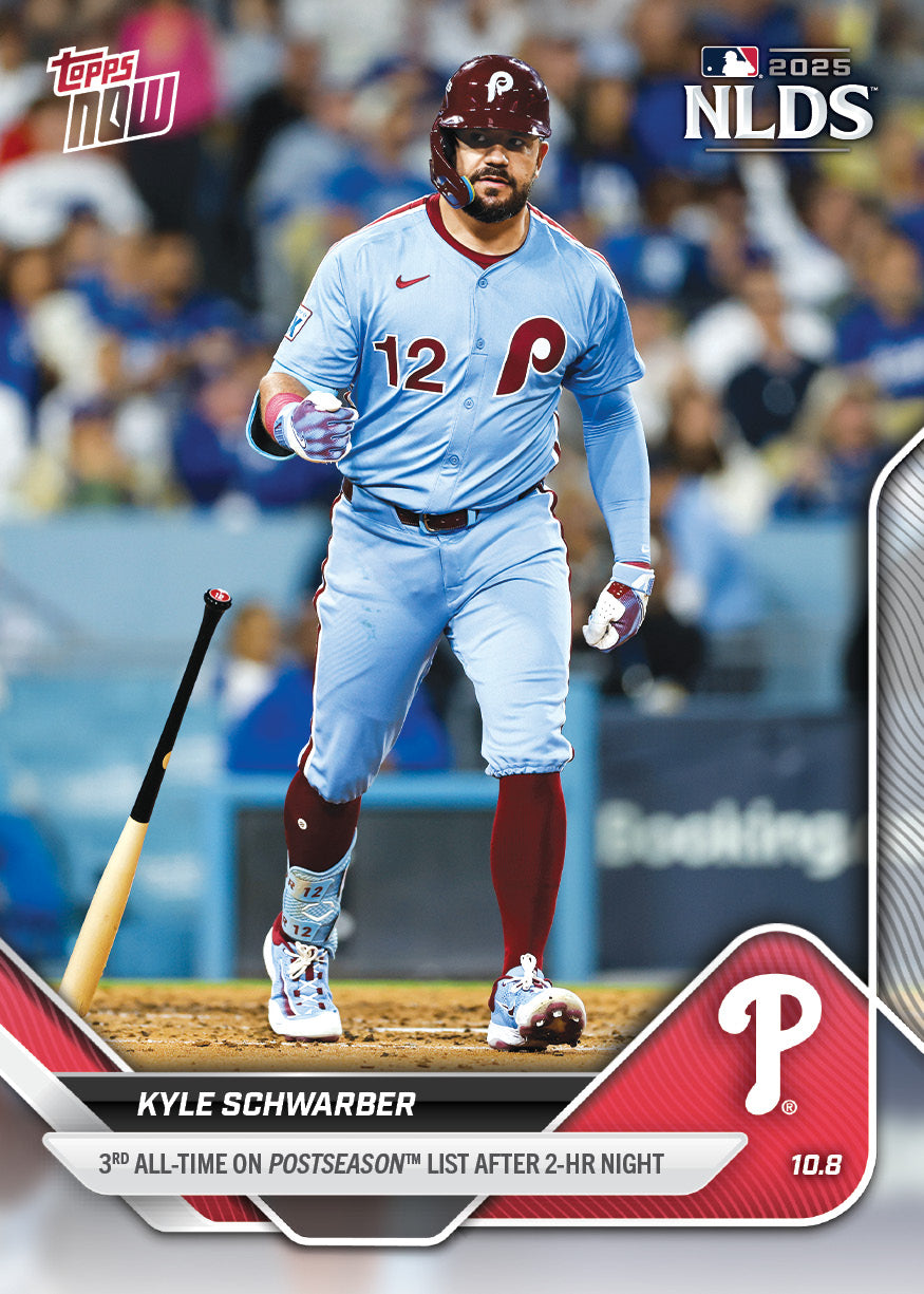 Kyle Schwarber - 2025 MLB Topps NOW® - Card 845