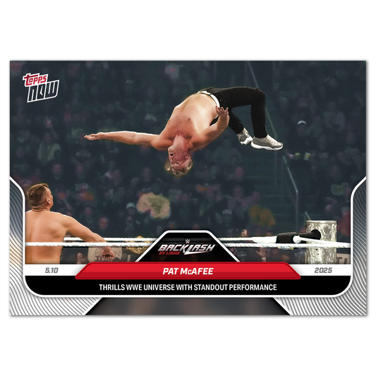 Pat McAfee - 2025 WWE Topps NOW® - Card 51