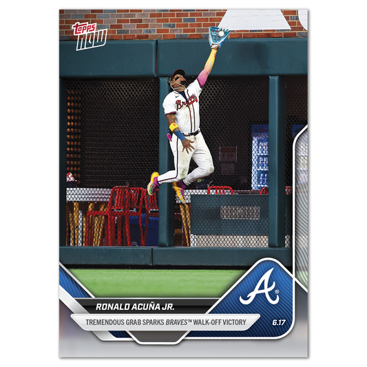 Ronald Acuña Jr. - 2025 MLB Topps NOW® - Card 309
